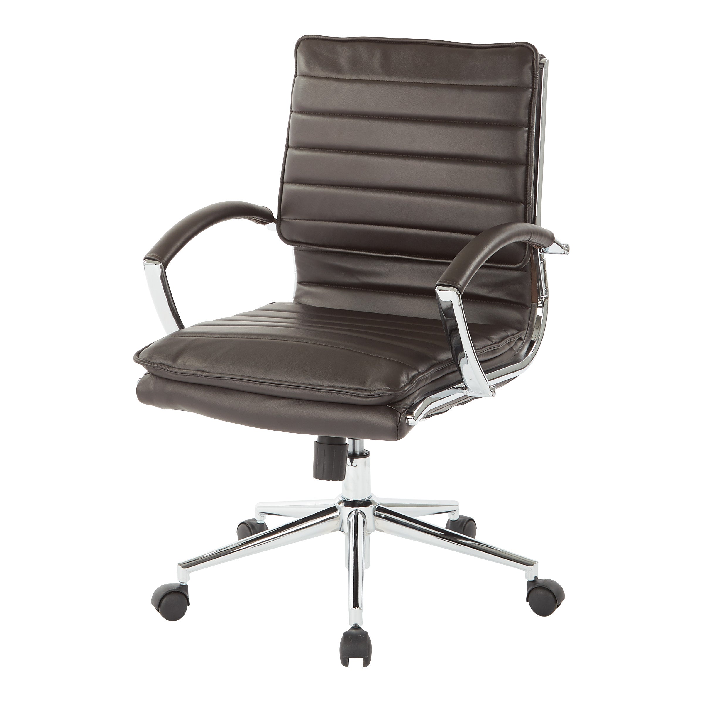 Mid Back Manager's Faux Lthr Chair